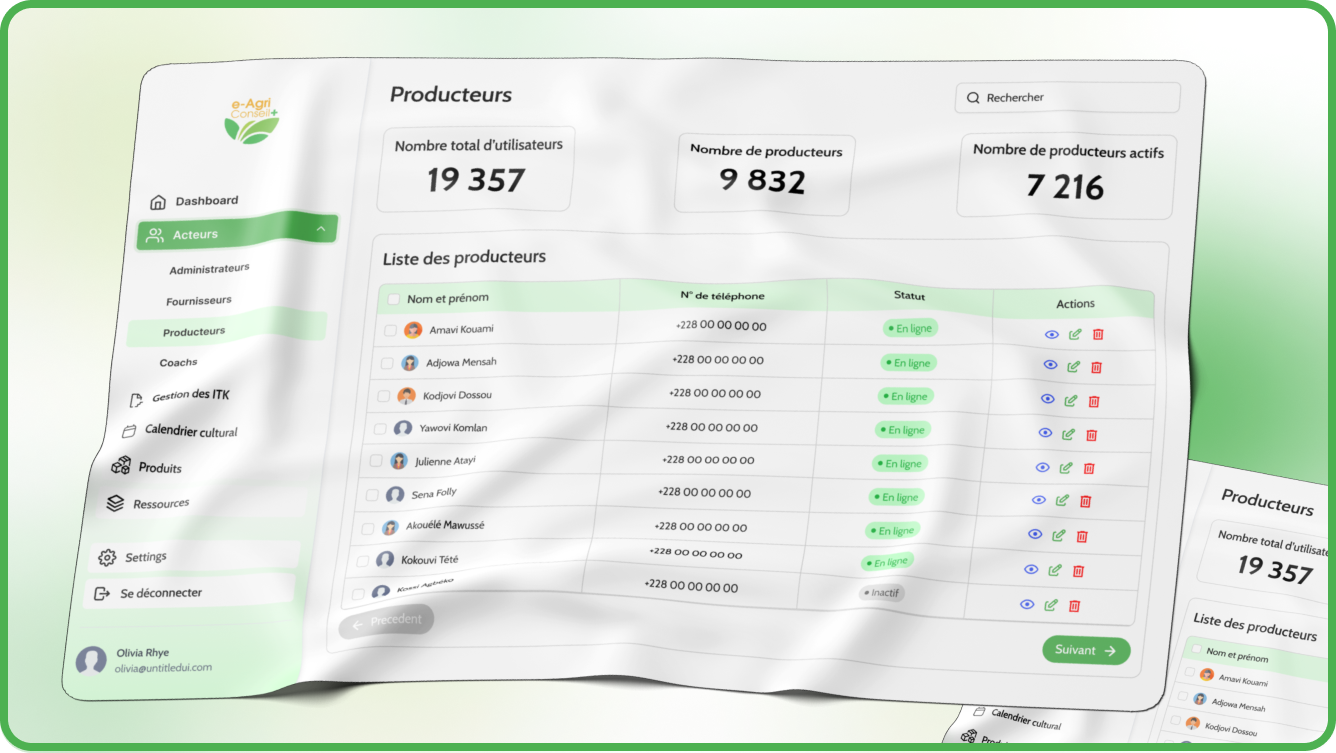 e-Agriconseils End View